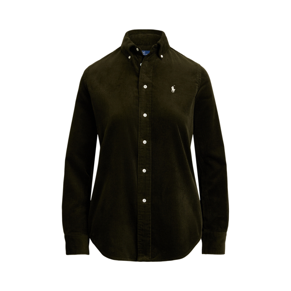 Relaxed Fit Cotton Twill Shirt