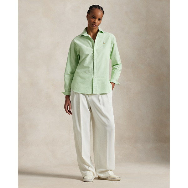 Relaxed Fit Cotton Oxford Shirt