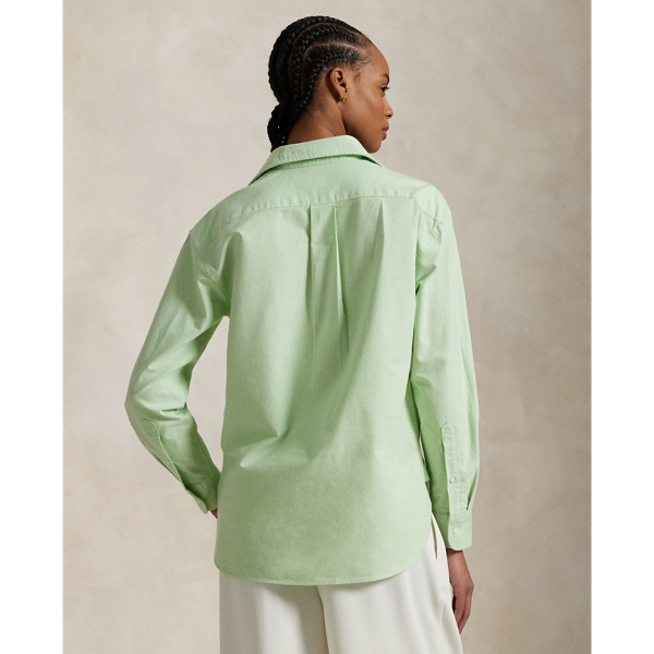 Relaxed Fit Cotton Oxford Shirt