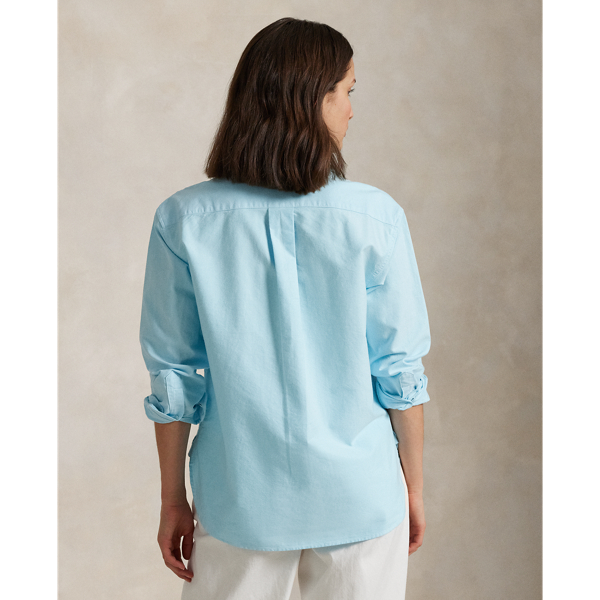 売れ筋商品|||ラルフローレン シャツ レディース トップス RELAXED FIT COTTON OXFORD SHIRT - Button-down blouse - sky lavendar Relaxed Fit Cotton Oxford Shirt