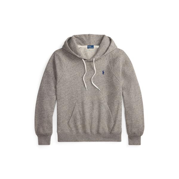 Shrunken Fit Lightweight Fleece Hoodie
