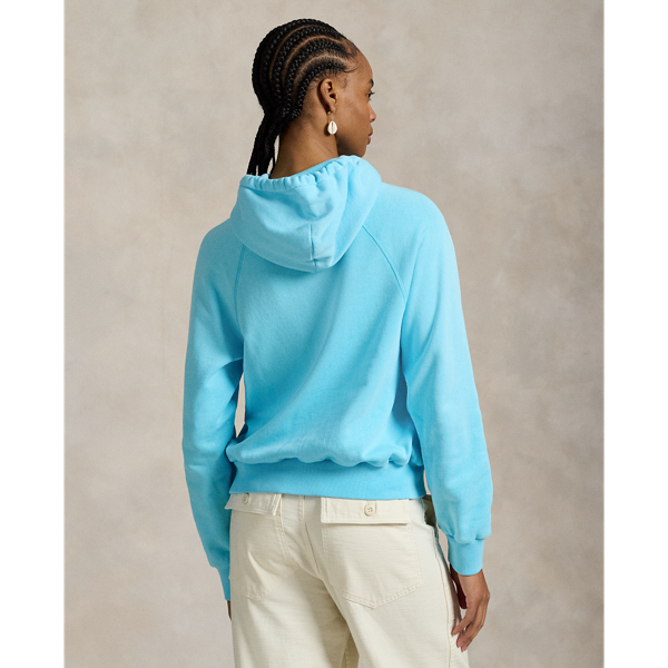 Shrunken Fit Lightweight Fleece Hoodie