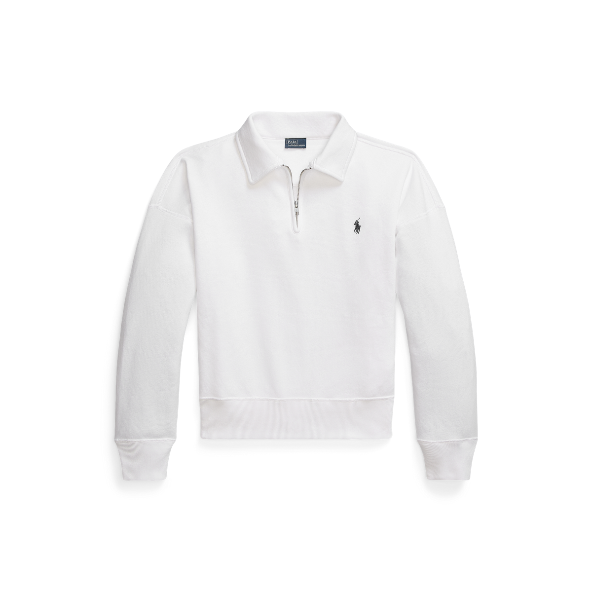桜*♡様 【新品未使用】Ralph Lauren ラルフローレン オフホワイト ライトウェイト フリース クォータージップ | ラルフ ローレン