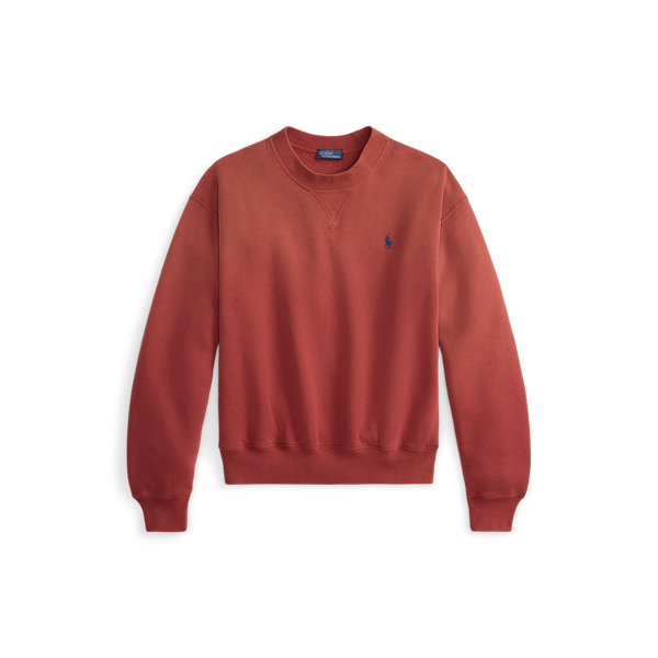 Polo Ralph Lauren フリース クルーネック レッド スナッパー 2