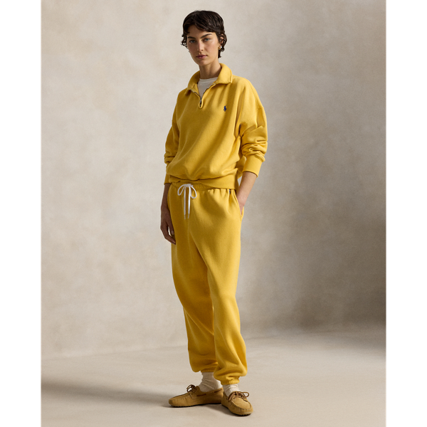 Polo Ralph Lauren 플리스 드로스트링 스웨트팬츠 래디언트 골드 1