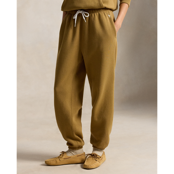 Drawstring Fleece Tracksuit Bottoms