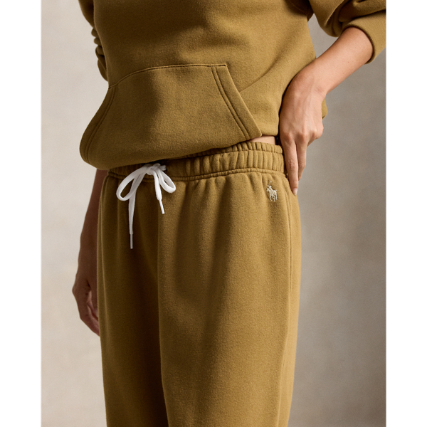 Drawstring Fleece Tracksuit Bottoms
