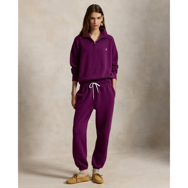 Fleece-Jogginghose mit Tunnelzug