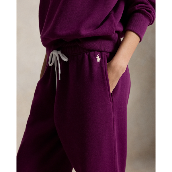 Fleece-Jogginghose mit Tunnelzug