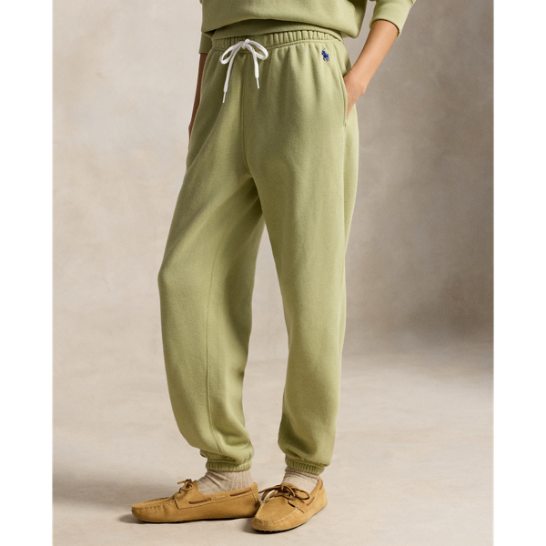 Drawstring Fleece Tracksuit Bottoms