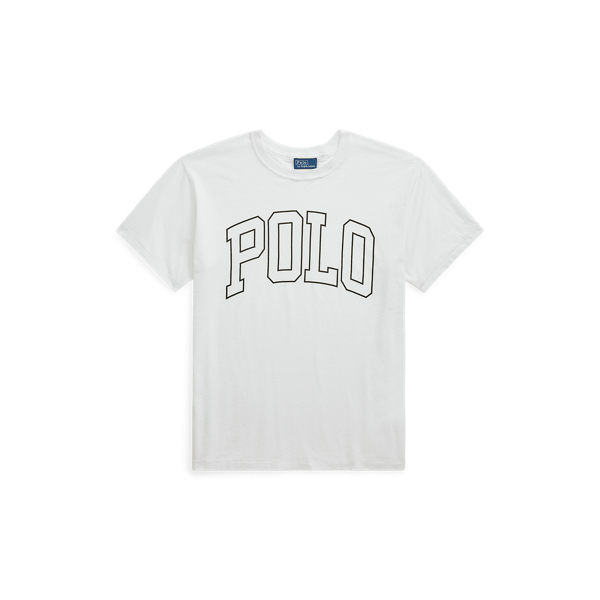 新規購入 ジャージー コットン ロゴ クルーネック ラルフ | Tシャツ トップス