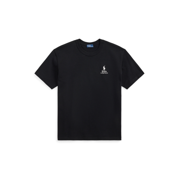 T-shirt en jersey de coton &agrave; logo