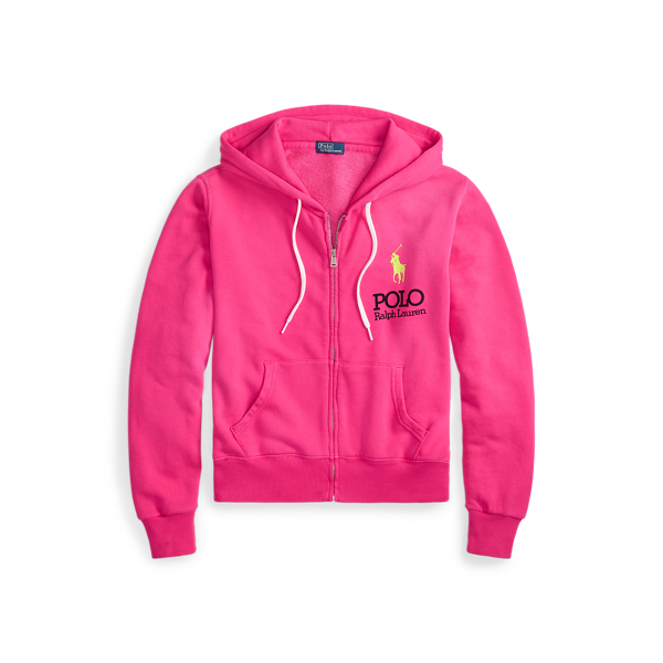 POLO RALPH LAUREN/ジップアップフーディ/XL/ピンク Polo Ralph Lauren Zip-Up Hoodie in Pink | ABOUT YOU