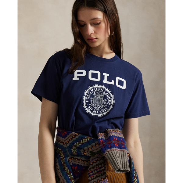 【RALPH LAUREN】ケイトリンクレストロゴTシャツ★国内発 RALPH LAUREN】ケイトリンクレストロゴTシャツ☆国内発
