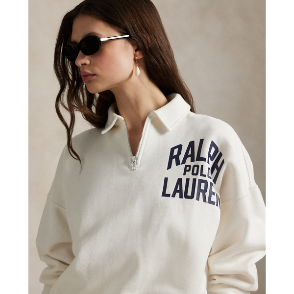POLO RALPH LAUREN ロゴ フリース クォータージップ　XSサイズ ロゴ フリース クォータージップ | ラルフ ローレン公式オンラインストア