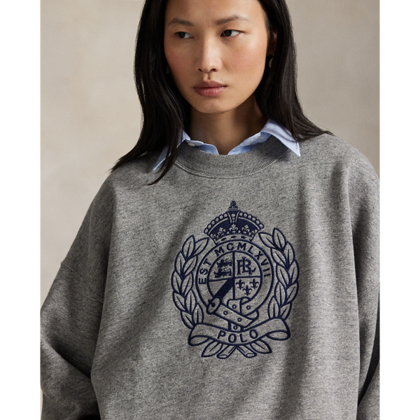 新作セール ポロラルフローレンエンブロイダード フリース POLO RALPH LAUREN（ポロ ラルフ ローレン）の「グッド バイブス
