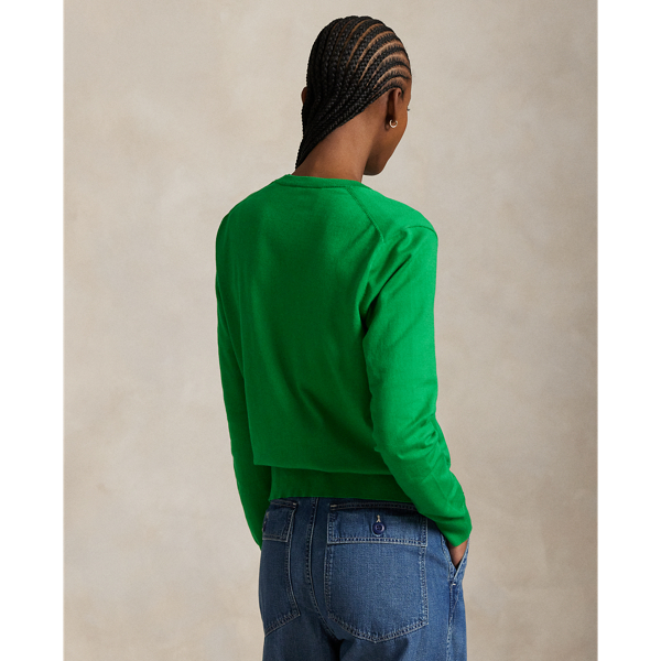 極美品 ポロラルフローレン 近年モデル ピマコットン クルーネックカーディガン 極美品 ポロラルフローレン 近年モデル ピマコットン クルー