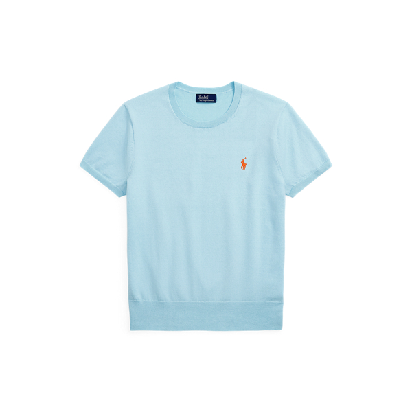 Polo Ralph Lauren ショートスリーブクルーネックセーター ショートスリーブ クルーネック セーター | ラルフ ローレン公式