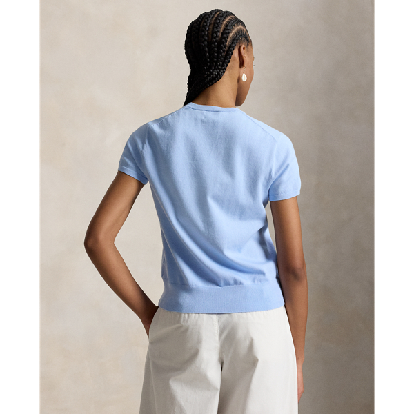 Short Sleeve Crew Neck Jumper