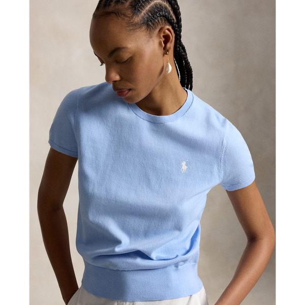 Short Sleeve Crew Neck Jumper