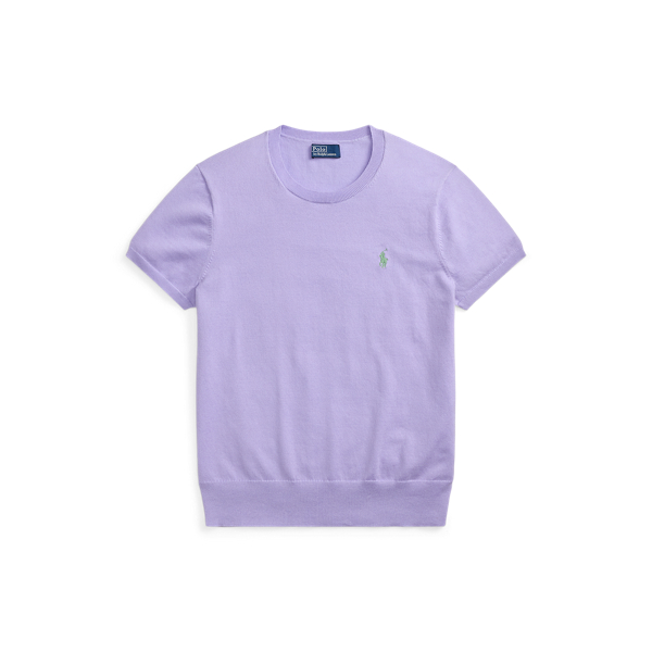 Pull &agrave; col rond et manches courtes Polo Ralph Lauren en 1