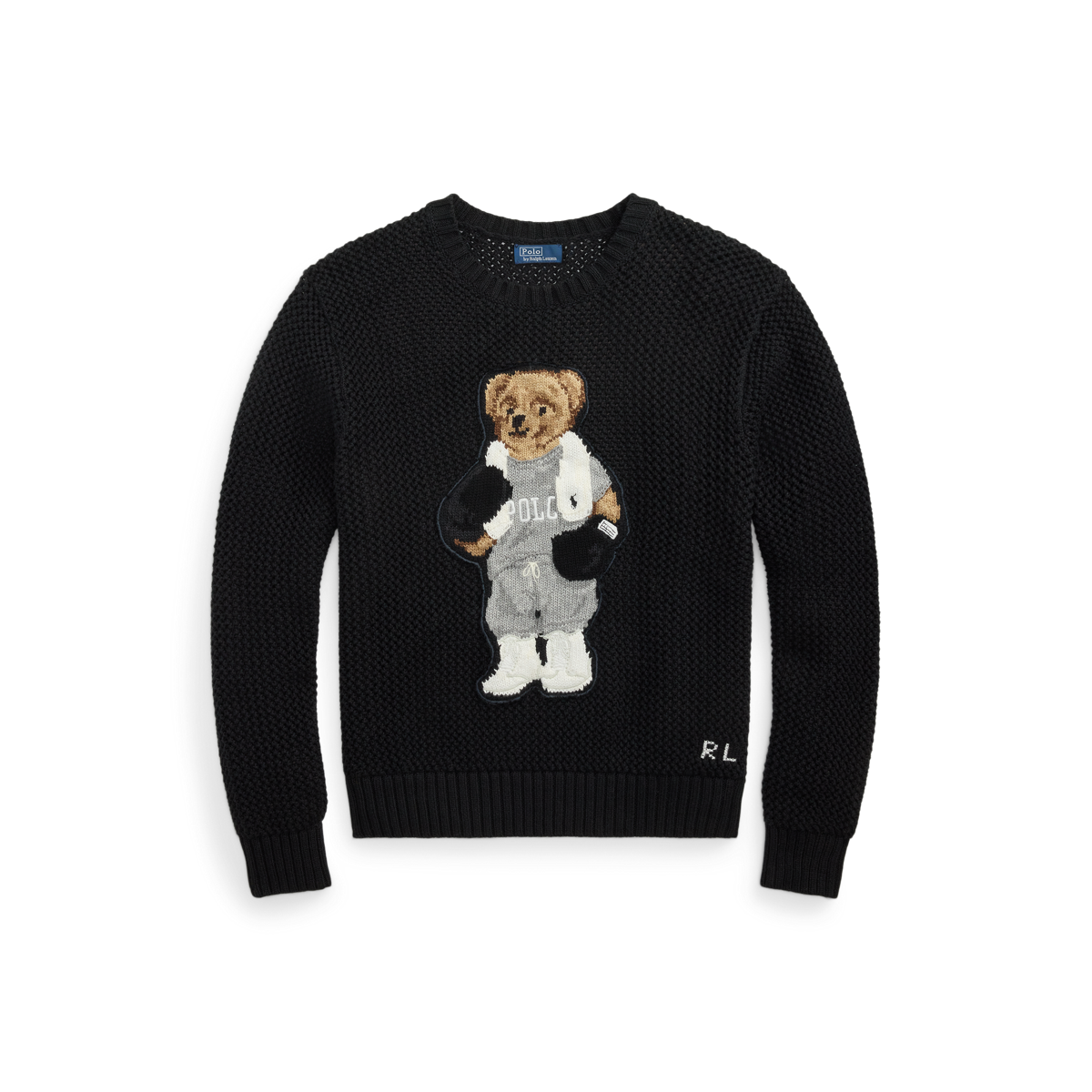 Ralph Lauren クマデザイン ニットセーター Ralph Lauren クマ刺繍 ニットセーター ポロベア