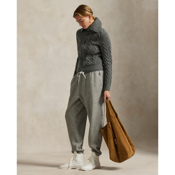 Ralph Lauren ウールブレンドケープ LAUREN RALPH LAUREN】バックルトリム ウールブレンド ケープ