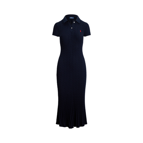 Cable-Knit Polo Dress for Women | Ralph Lauren® JO