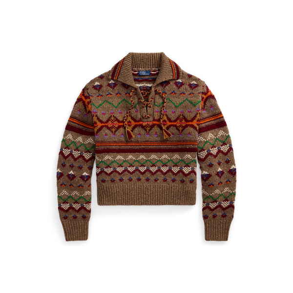 Rib Wool-Cashmere Off-Shoulder Sweater
