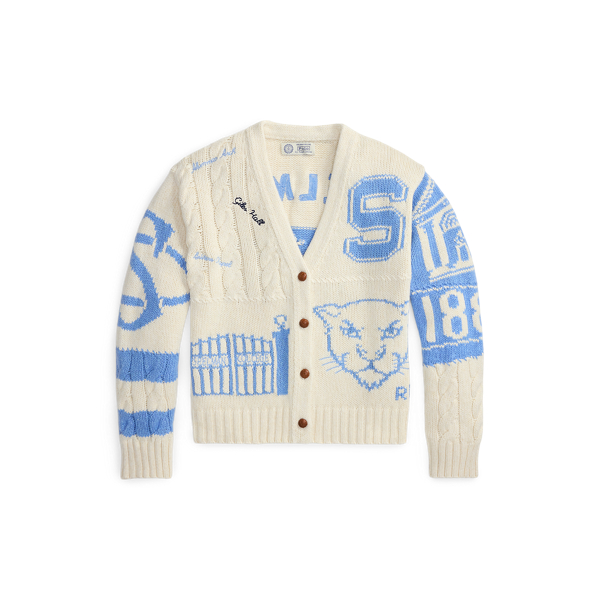 Le cardigan patchwork Spelman College Polo Ralph Lauren en 1