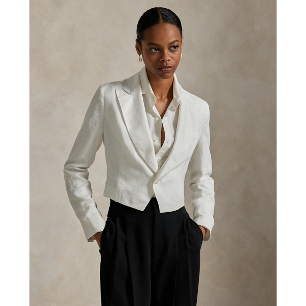 ボトムスその他 Polo Ralph Lauren White Tailored Blazer Women's White Polo Ralph Lauren Designer Blazers | Ralph Lauren