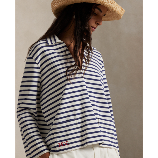 The Oak Bluffs Striped Jersey Shirt