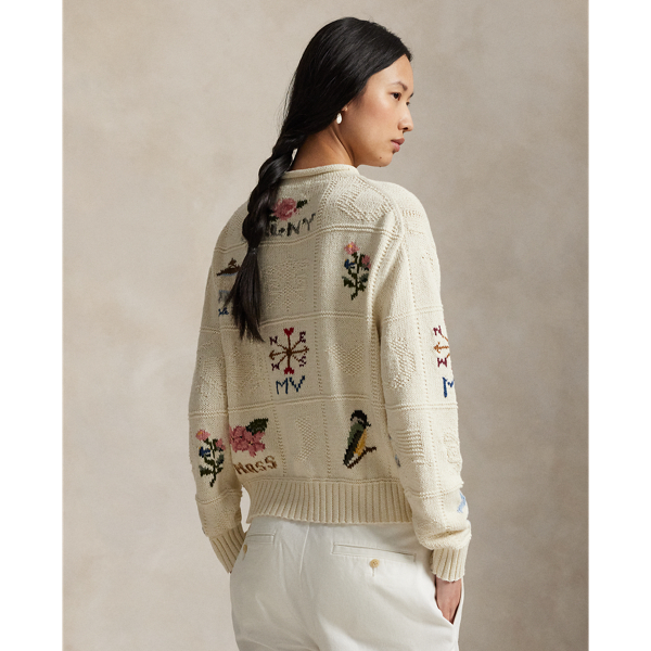 The Oak Bluffs Sampler Rollneck Sweater