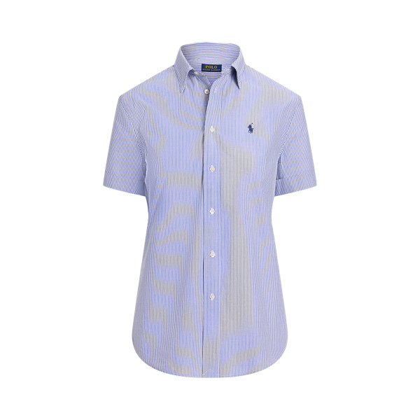 Chemise rayée en seersucker Classic Fit