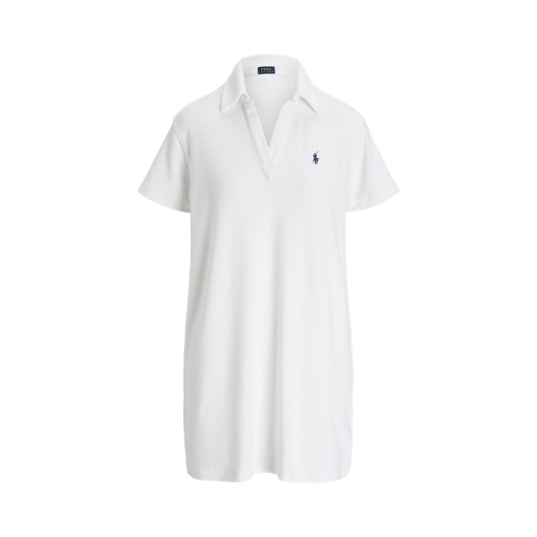 Vestido Polo em tecido terry