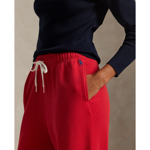 Polo Ralph Lauren 드로스트링 플리스 와이드 레그 스웨트팬츠 Vail Orange 6