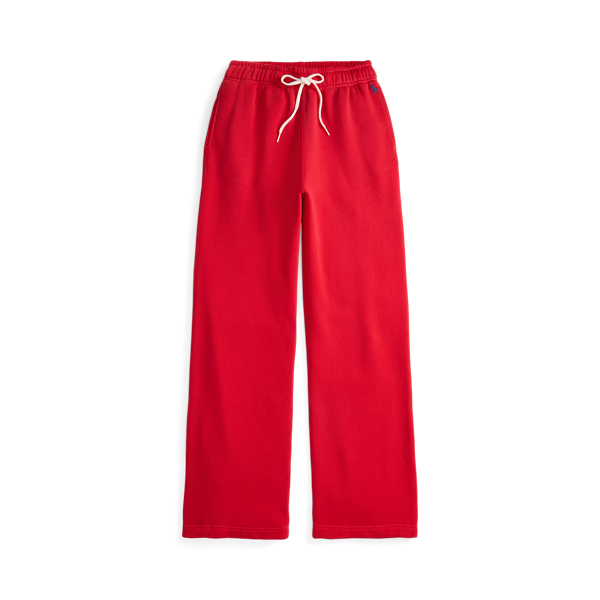 Polo Ralph Lauren 드로스트링 플리스 와이드 레그 스웨트팬츠 Vail Orange 2
