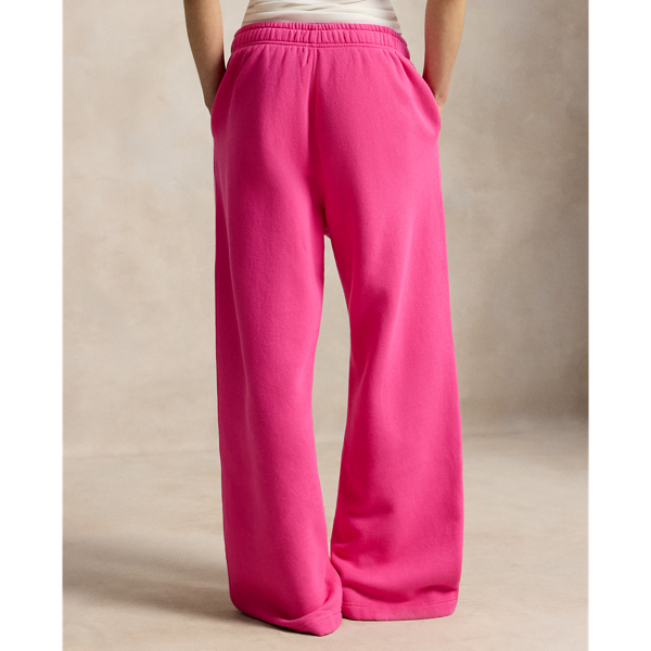 Drawstring Wide-Leg Tracksuit Bottoms