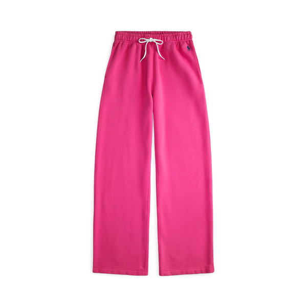 Drawstring Wide-Leg Tracksuit Bottoms
