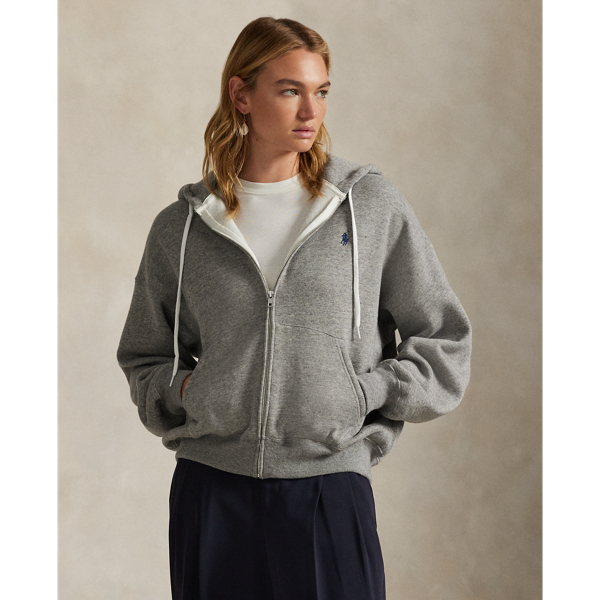 Polo Ralph Lauren グレー フルジップフーディ M フリース フルジップ フーディ | ラルフ ローレン公式オンラインストア