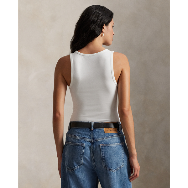 Scoopneck Sleeveless Bodysuit