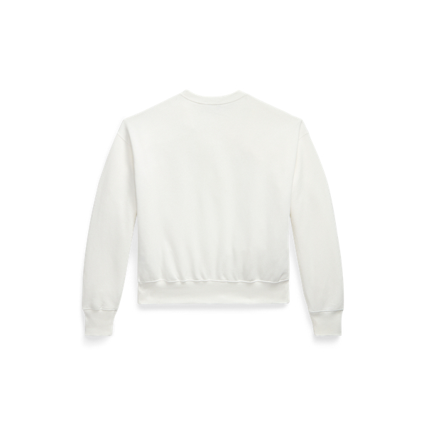 Rundhals-Sweatshirt aus Fleece