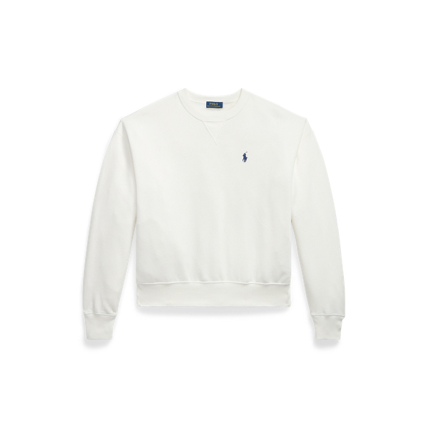 Rundhals-Sweatshirt aus Fleece
