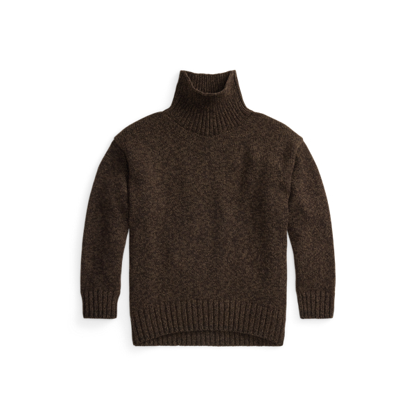 Wool-Cashmere Turtleneck Sweater