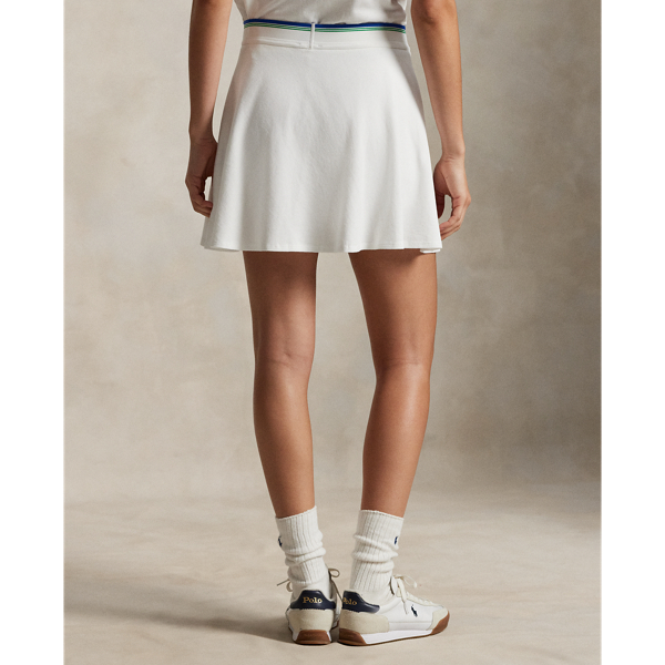 Skort Australian Open aus Baumwollpiqu&eacute; Polo Ralph Lauren in Wei&szlig; 4