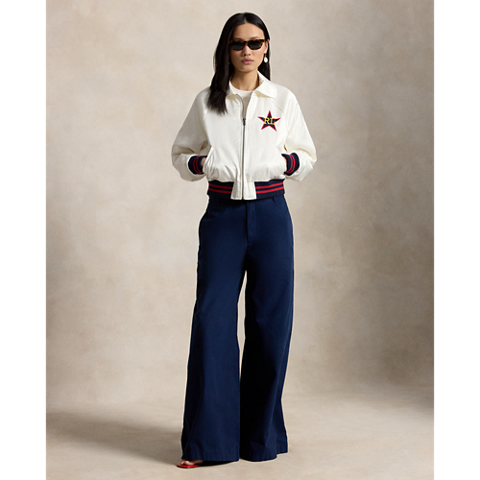 Женские куртки Ralph Lauren Logo Satin Jacket