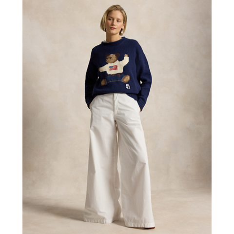 Женские свитеры Ralph Lauren Polo Bear Rollneck Sweater