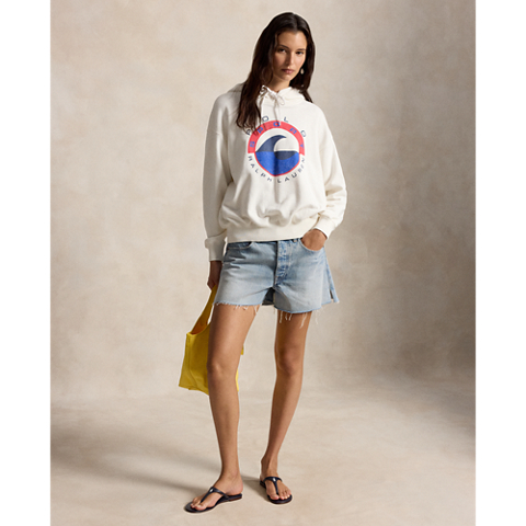 Женские худи Ralph Lauren Wave-Logo Fleece