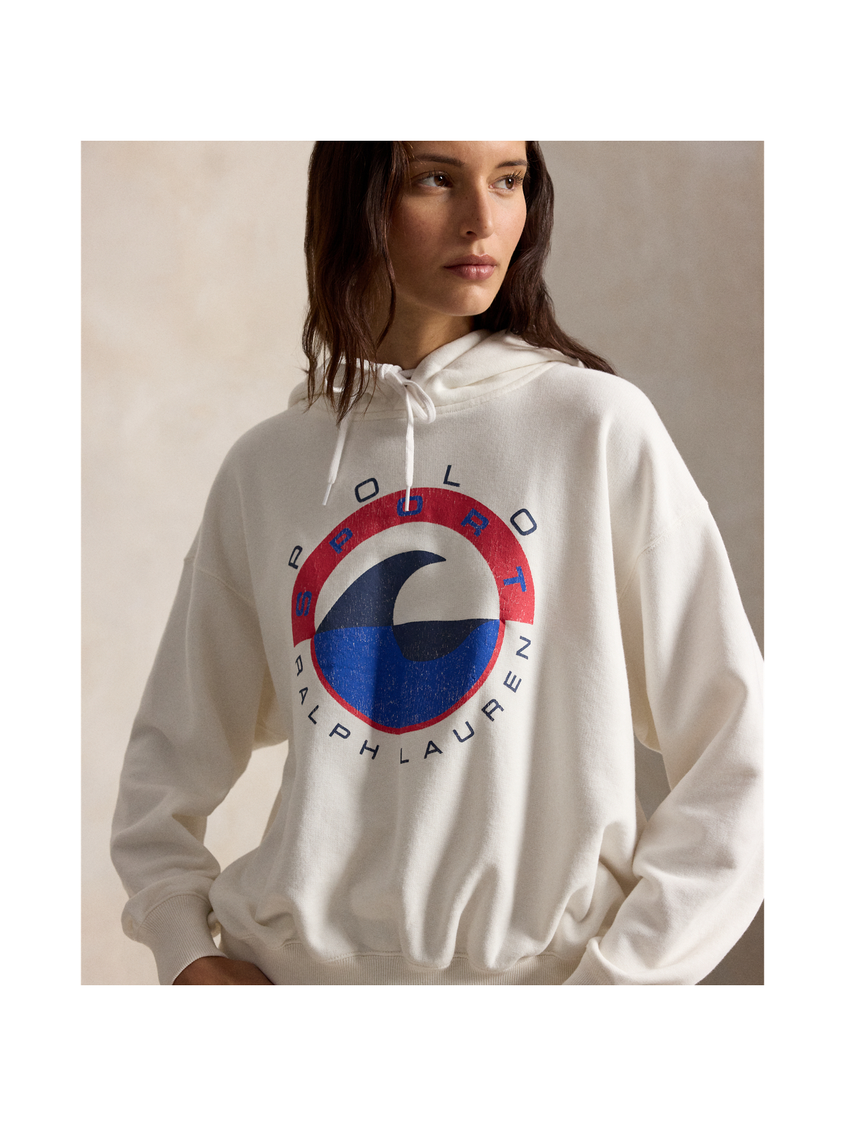 Женские худи Ralph Lauren Wave-Logo Fleece — фото 3