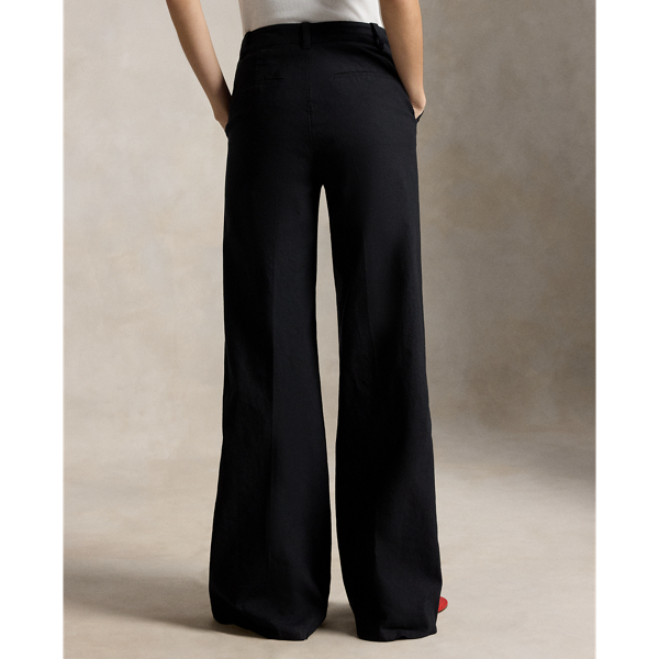 Baumwoll-Leinen-Hose Beaton mit Stretch Polo Ralph Lauren in Polo-Schwarz 5